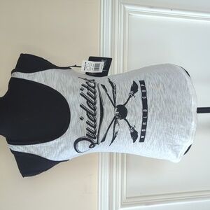 Harry Potter Womens‎ White Razor Back Style Shirt, Quidditch World Cup Sz…